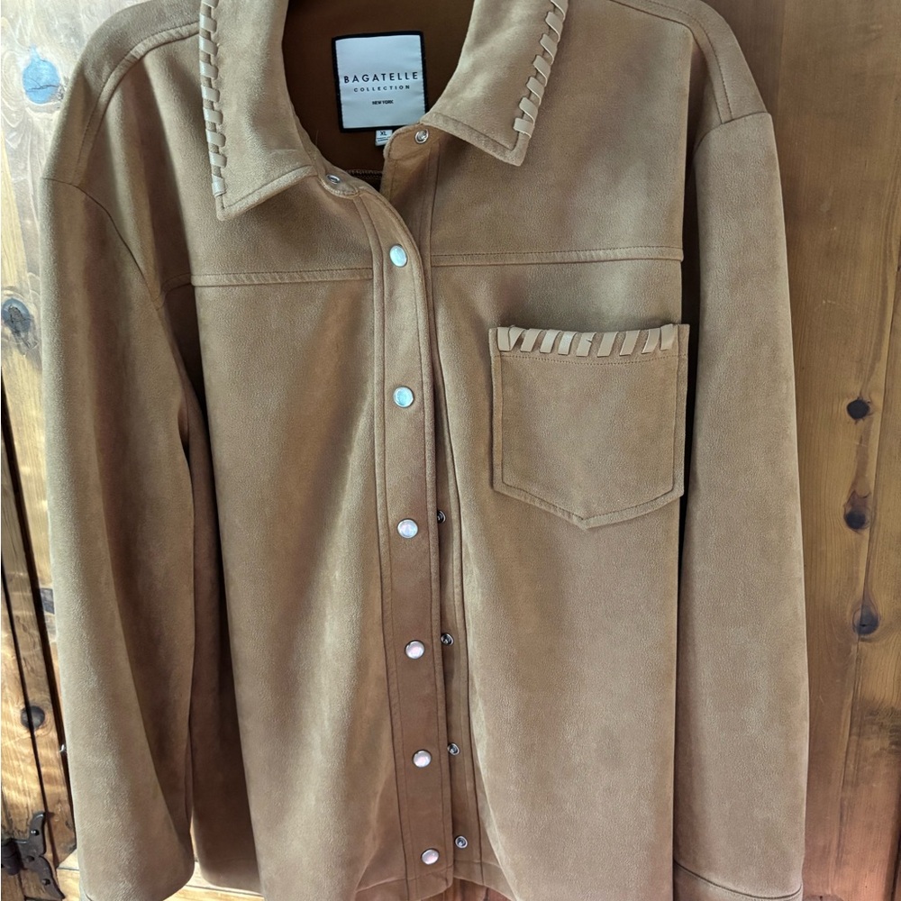 Bagatelle Women's Brown Utility Jacket